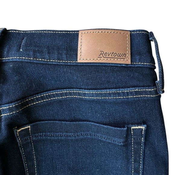 REVTOWN | NWOT SKINNY ANKLE JEANS DARK WASH DENIM | SIZE: 26 - Picture 7 of 12